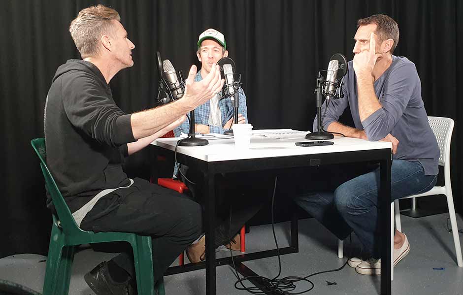 HERO_100419WilAnderson.jpg Hard-core Bulldogs fan Wil Anderson was a special guest on this week’s episode of Freedom in a Cage. - Western Bulldogs